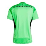 Günstige Fußballtrikots FC Bayern München Torwart Kinder 2025-26 Grüne Kurzarm